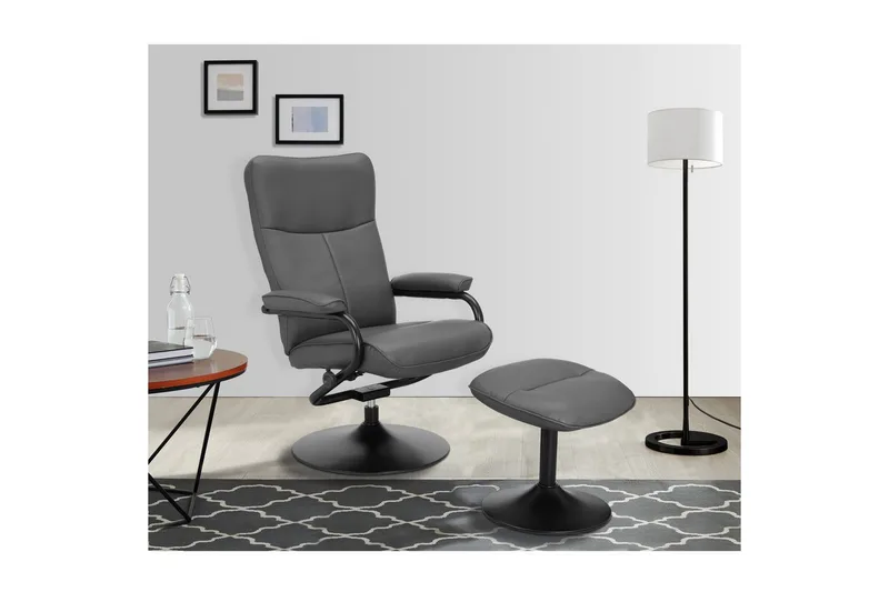 Fåtölj Istad Grå - Grå - Möbler - Stolar & fåtöljer - Fåtölj - Biofåtölj & reclinerfåtölj