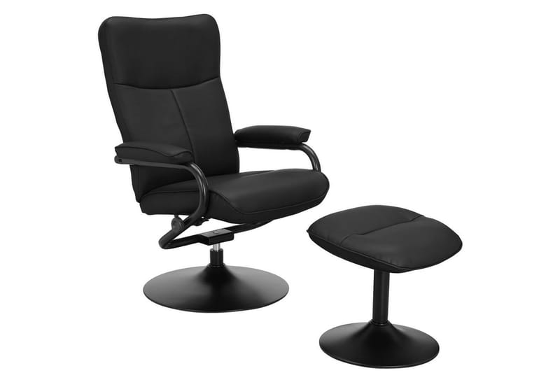 Fåtölj Istad Svart - Svart - Möbler - Stolar & fåtöljer - Fåtölj - Biofåtölj & reclinerfåtölj