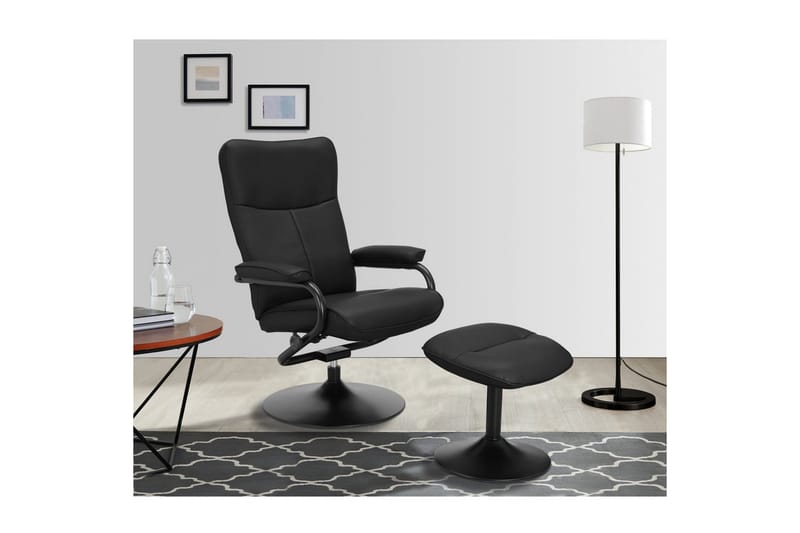 Fåtölj Istad Svart - Svart - Möbler - Stolar & fåtöljer - Fåtölj - Biofåtölj & reclinerfåtölj