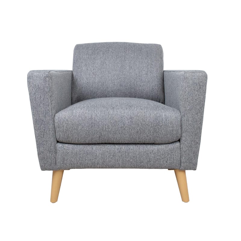 Fåtölj Kaili - Grå - Möbler - Stolar & fåtöljer - Fåtölj - Clubfåtölj
