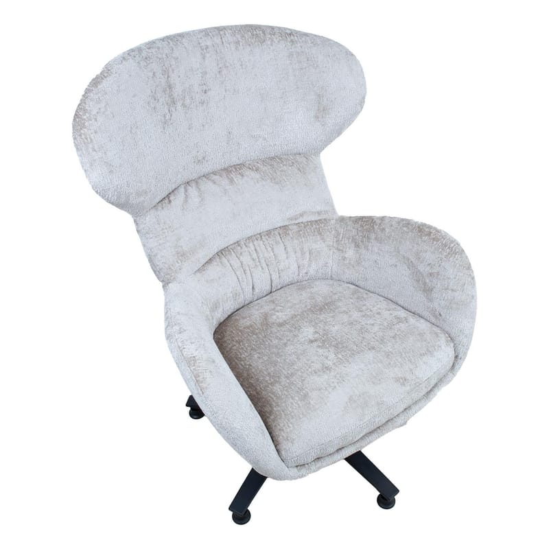 Fåtölj Karolina 100x40xh140 cm, ek - Krämvit - Möbler - Stolar & fåtöljer - Fåtölj - Öronlappsfåtölj