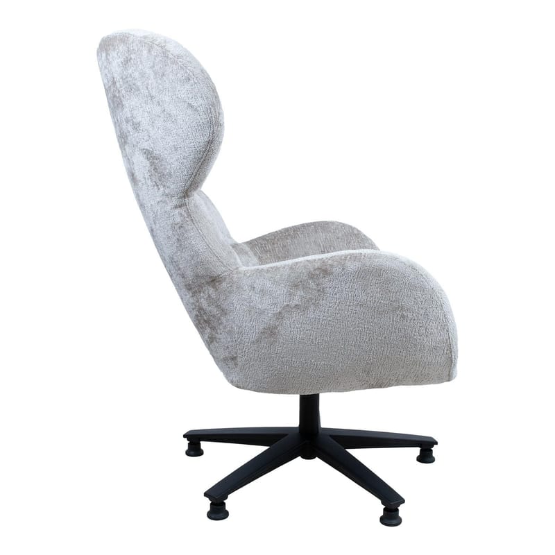 Fåtölj Karolina 100x40xh140 cm, ek - Krämvit - Möbler - Stolar & fåtöljer - Fåtölj - Öronlappsfåtölj