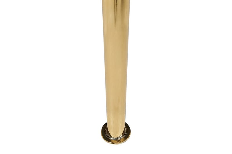 Fåtölj Langa - Vitt, guld - Möbler - Stolar & fåtöljer - Fåtölj - Fåtölj utan armstöd