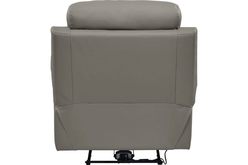 Fåtölj Lannilis Ljusgrå, PU/trä/metall, Manuell vilstol - Ljusgrå, PU/trä/metall, Manuell vilstol - Möbler - Stolar & fåtöljer - Fåtölj - Biofåtölj & reclinerfåtölj