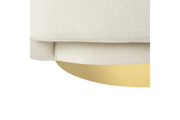 Fåtölj Lejre Beige/guld - Beige/guld - Möbler - Stolar & fåtöljer - Fåtölj - Clubfåtölj