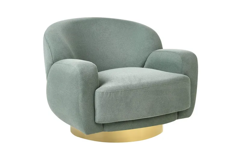 F åtölj Lejre Grön/guld, Grön/guld