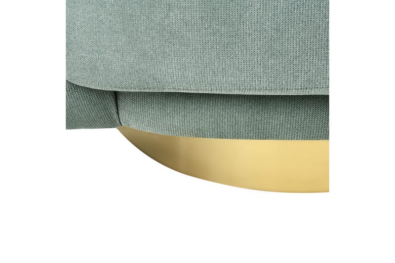 Fåtölj Lejre Grön/guld - Grön/guld - Möbler - Stolar & fåtöljer - Fåtölj - Clubfåtölj