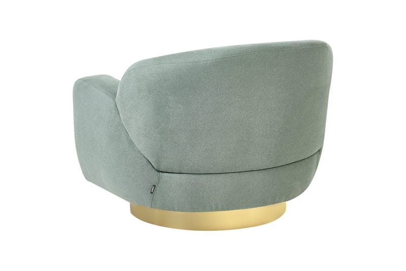 Fåtölj Lejre Grön/guld - Grön/guld - Möbler - Stolar & fåtöljer - Fåtölj - Clubfåtölj