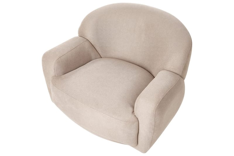 Fåtölj Lejre Taupe/guld - Taupe/guld - Möbler - Stolar & fåtöljer - Fåtölj - Clubfåtölj