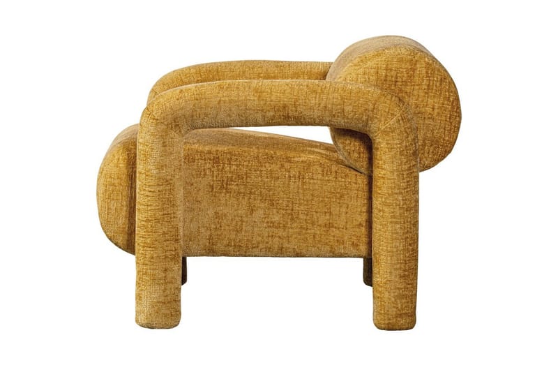 Fåtölj Lenny - Guld/Gul - Möbler - Stolar & fåtöljer - Fåtölj