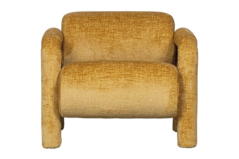 Fåtölj Lenny - Guld/Gul - Möbler - Stolar & fåtöljer - Fåtölj