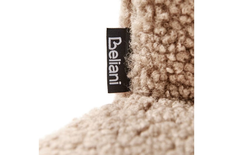 Fåtölj Lovelock - Beige, svart/Bouclé - Möbler - Stolar & fåtöljer - Fåtölj - Fåtölj utan armstöd