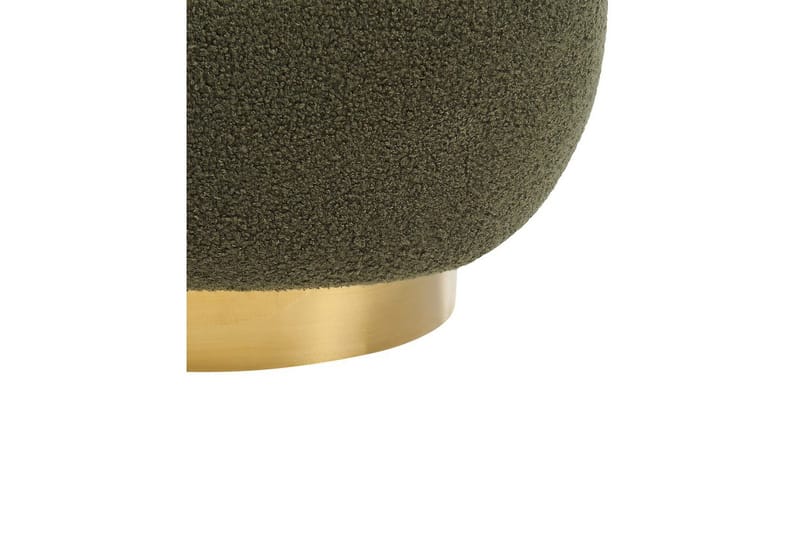 Fåtölj Loviisa - Grönt, guld - Möbler - Stolar & fåtöljer - Fåtölj - Fåtölj utan armstöd