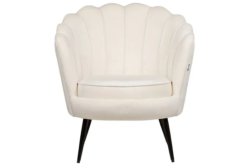 Fåtölj Lovikka Vit/Svart - Vit/Svart - Möbler - Stolar & fåtöljer - Fåtölj - Clubfåtölj