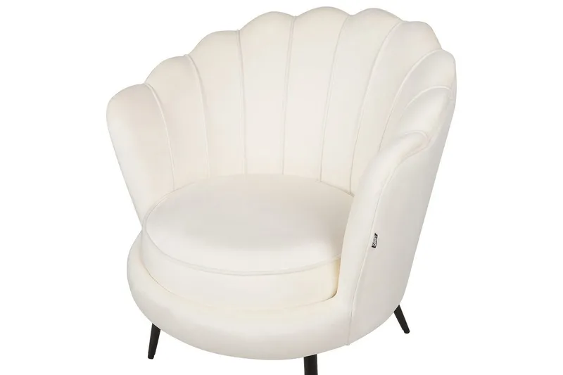 Fåtölj Lovikka Vit/Svart - Vit/Svart - Möbler - Stolar & fåtöljer - Fåtölj - Clubfåtölj