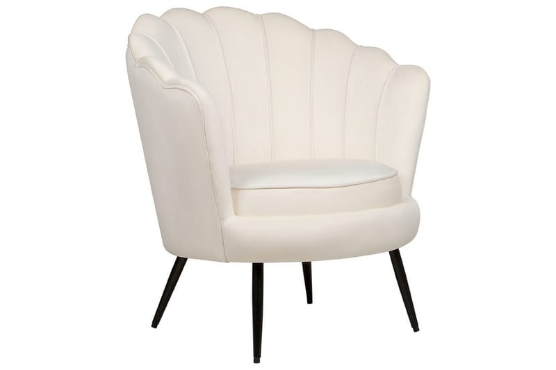 Fåtölj Lovikka Vit/Svart, Vit/Svart