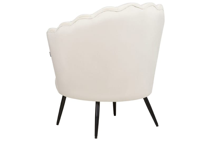 Fåtölj Lovikka Vit/Svart - Vit/Svart - Möbler - Stolar & fåtöljer - Fåtölj