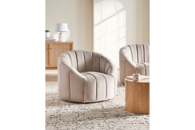 Fåtölj Malung - Beige - Möbler - Stolar & fåtöljer - Fåtölj - Fåtölj utan armstöd