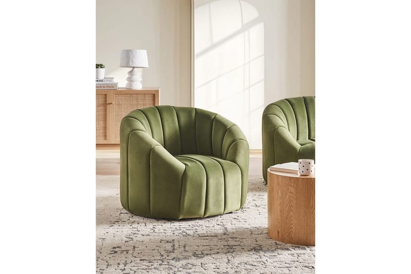 Fåtölj Malung - Grön - Möbler - Stolar & fåtöljer - Fåtölj - Fåtölj utan armstöd