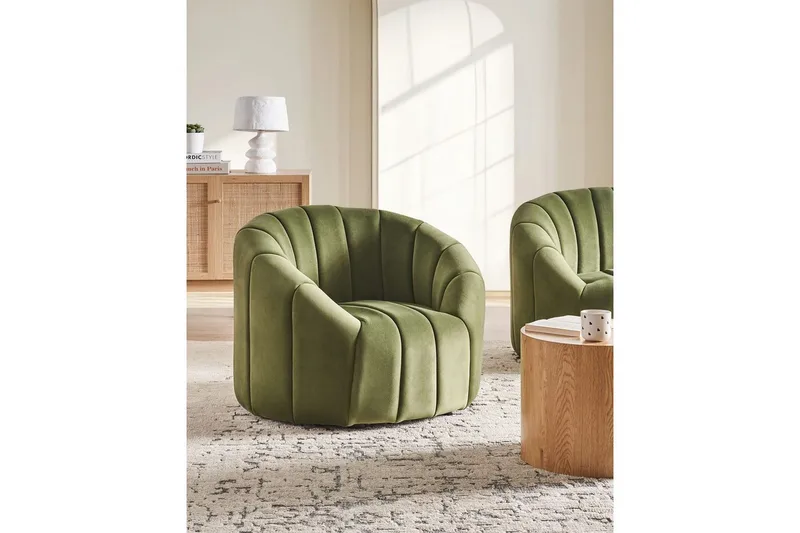 Fåtölj Malung - Grön - Möbler - Stolar & fåtöljer - Fåtölj - Fåtölj utan armstöd