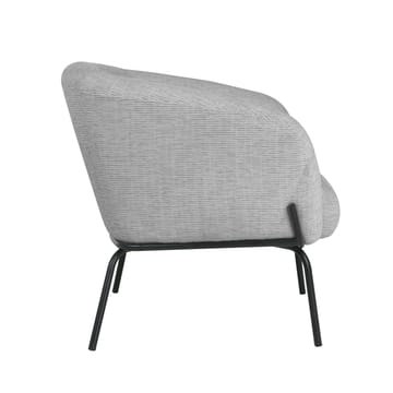 Fåtölj Micky 120x40xh75 cm, melamin med ekbark - Ljusgrå - Möbler - Stolar & fåtöljer - Fåtölj - Clubfåtölj