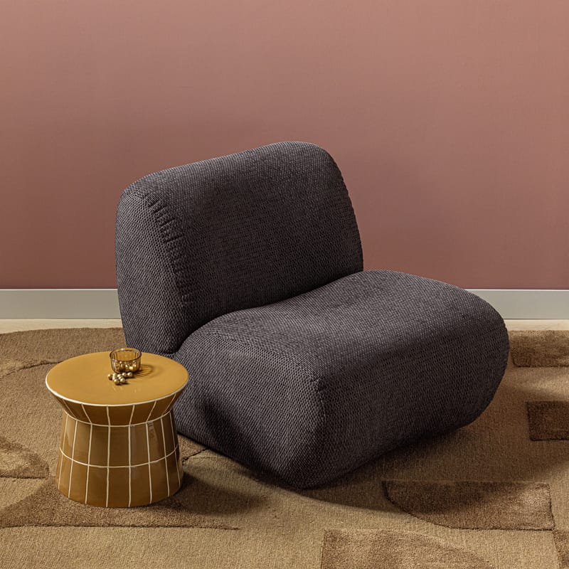 Fåtölj Nomu - Antracit Melange - Möbler - Stolar & fåtöljer - Fåtölj - Fåtölj utan armstöd