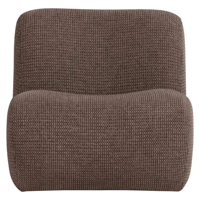 Fåtölj Nomu, Brun Melange