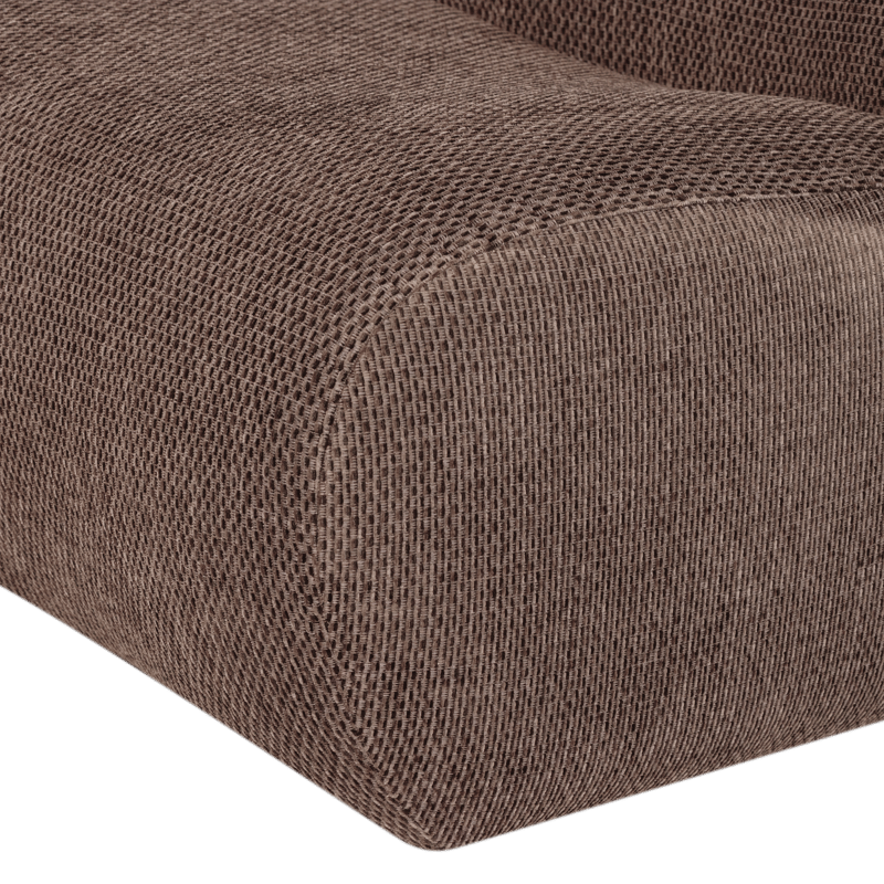 Fåtölj Nomu - Brun Melange - Möbler - Stolar & fåtöljer - Fåtölj - Fåtölj utan armstöd