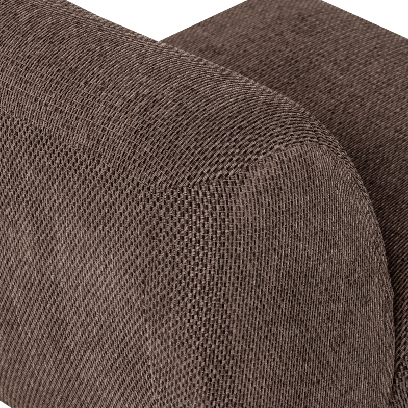 Fåtölj Nomu - Brun Melange - Möbler - Stolar & fåtöljer - Fåtölj - Fåtölj utan armstöd