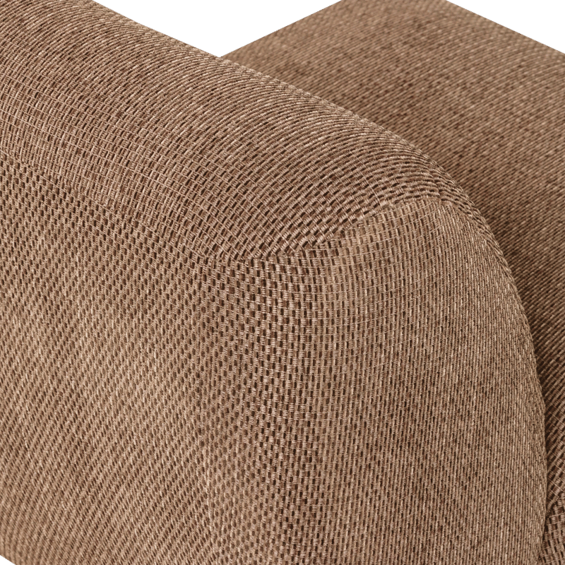 Fåtölj Nomu - Ljusbrun Melange - Möbler - Stolar & fåtöljer - Fåtölj - Fåtölj utan armstöd