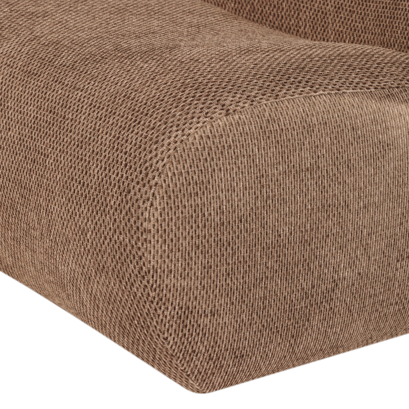 Fåtölj Nomu - Ljusbrun Melange - Möbler - Stolar & fåtöljer - Fåtölj - Fåtölj utan armstöd