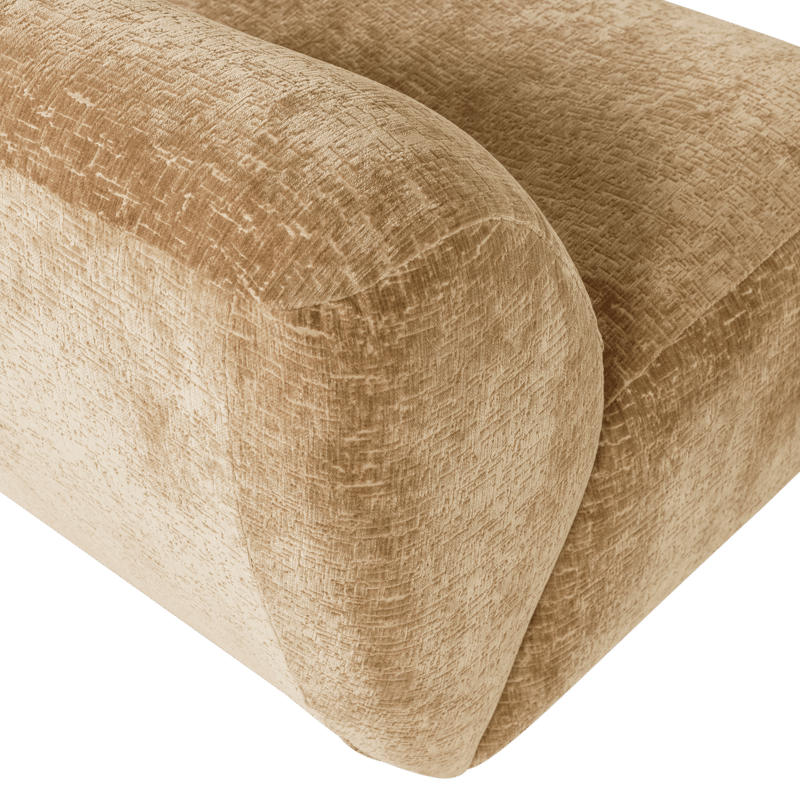 Fåtölj Nomu - Ljusgul - Möbler - Stolar & fåtöljer - Fåtölj - Fåtölj utan armstöd