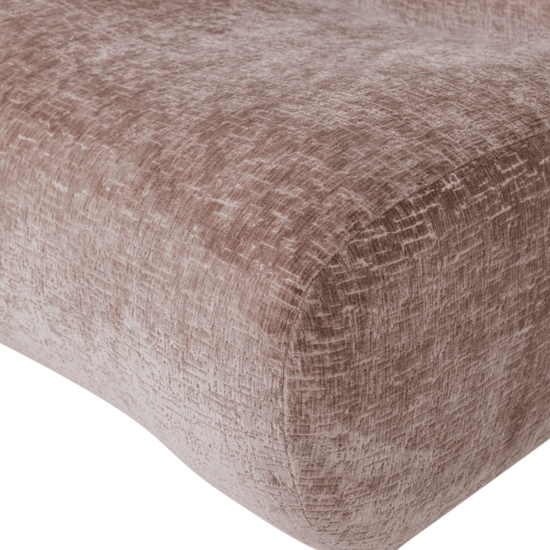 Fåtölj Nomu - Ljusrosa - Möbler - Stolar & fåtöljer - Fåtölj - Fåtölj utan armstöd