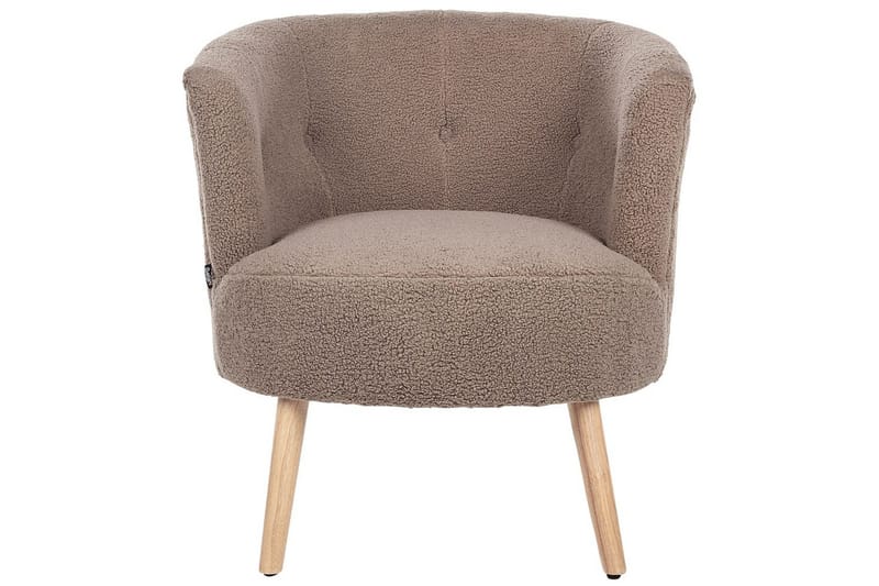 Fåtölj Odenzen Brunt/ljust trä - Brunt/ljust trä - Möbler - Stolar & fåtöljer - Fåtölj - Fåtölj utan armstöd
