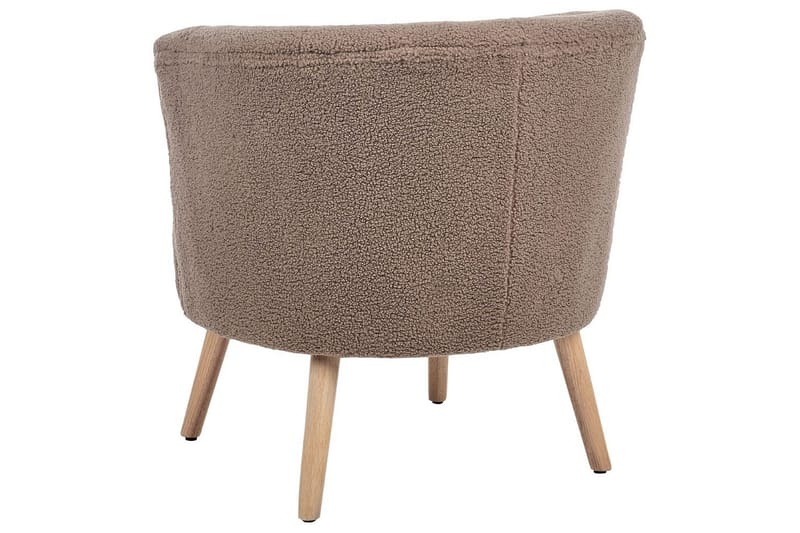 Fåtölj Odenzen Brunt/ljust trä - Brunt/ljust trä - Möbler - Stolar & fåtöljer - Fåtölj - Fåtölj utan armstöd