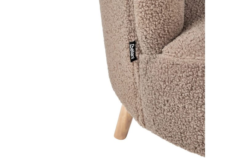 Fåtölj Odenzen Brunt/ljust trä - Brunt/ljust trä - Möbler - Stolar & fåtöljer - Fåtölj - Fåtölj utan armstöd