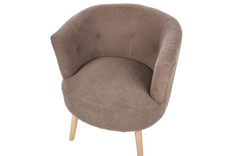 Fåtölj Odenzen Brunt/ljust trä - Brunt/ljust trä - Möbler - Stolar & fåtöljer - Fåtölj - Fåtölj utan armstöd