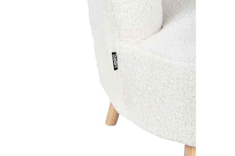 Fåtölj Odenzen Vit/ljust trä - Vit/ljust trä - Möbler - Stolar & fåtöljer - Fåtölj - Fåtölj utan armstöd