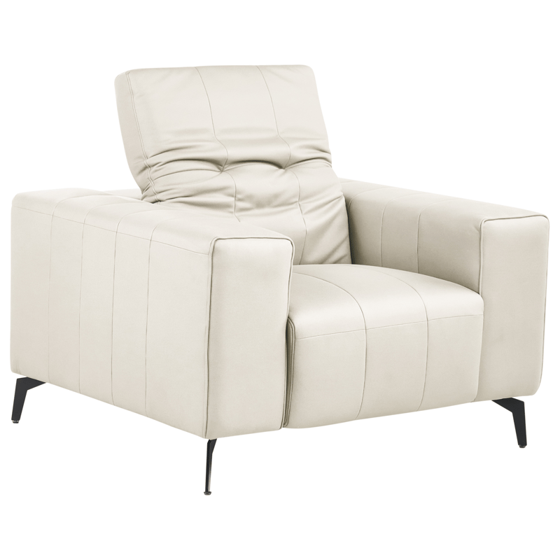Fåtölj Ommel - Ljusbeige - Möbler - Stolar & fåtöljer - Fåtölj - Biofåtölj & reclinerfåtölj