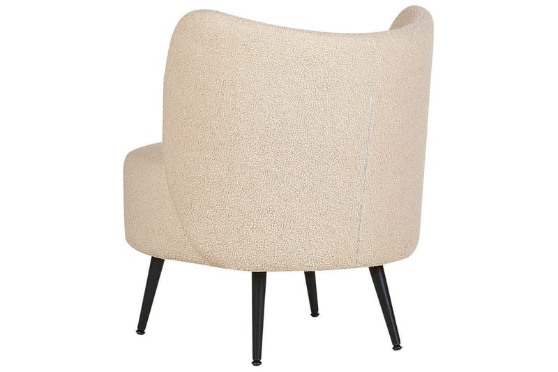 Fåtölj Otsby - Beige, svart - Möbler - Stolar & fåtöljer - Fåtölj - Fåtölj utan armstöd