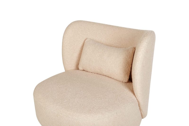 Fåtölj Otsby - Beige, svart - Möbler - Stolar & fåtöljer - Fåtölj - Fåtölj utan armstöd