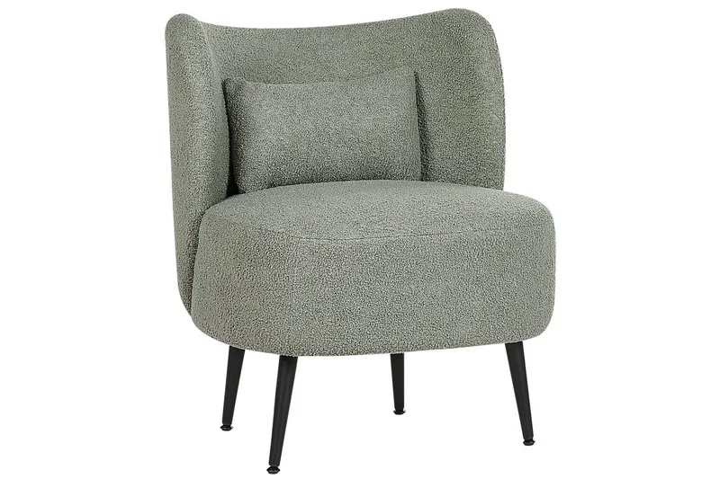 Fåtölj Otsby - Grön, Svart - Möbler - Stolar & fåtöljer - Fåtölj - Fåtölj utan armstöd