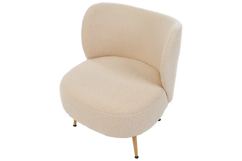 Fåtölj Otsby II Beige/ljust trä - Beige/ljust trä - Möbler - Stolar & fåtöljer - Fåtölj - Fåtölj utan armstöd