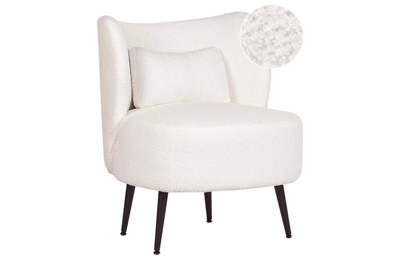 Fåtölj Otsby, Vit, Svart