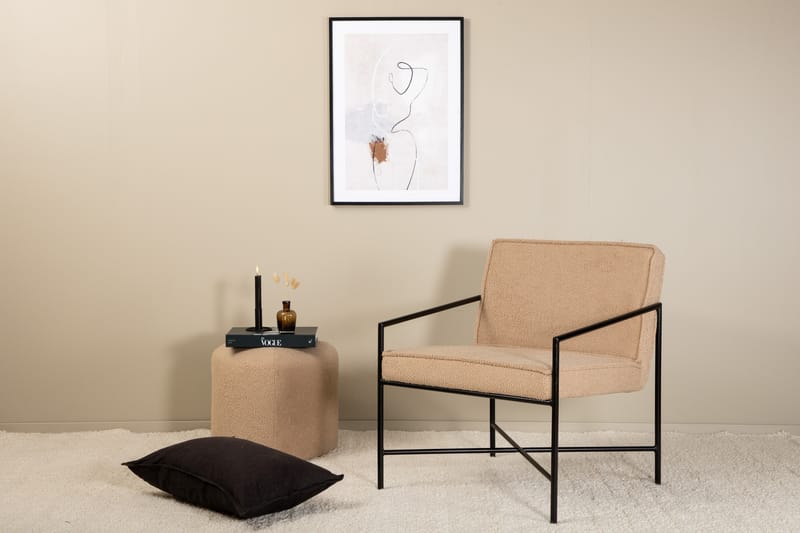 Fåtölj Rakel - Beige - Möbler - Stolar & fåtöljer - Fåtölj