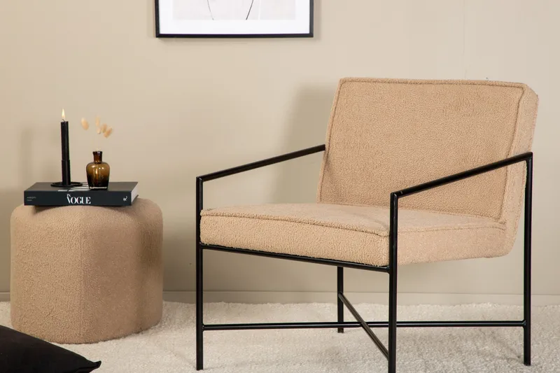 Fåtölj Rakel - Beige - Möbler - Stolar & fåtöljer - Fåtölj