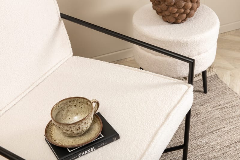 Fåtölj Rakel - Vit - Möbler - Stolar & fåtöljer - Fåtölj