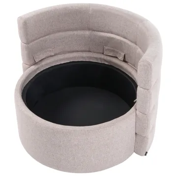 Fåtölj Randers - Beige - Möbler - Stolar & fåtöljer - Fåtölj - Clubfåtölj