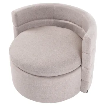 Fåtölj Randers - Beige - Möbler - Stolar & fåtöljer - Fåtölj - Clubfåtölj