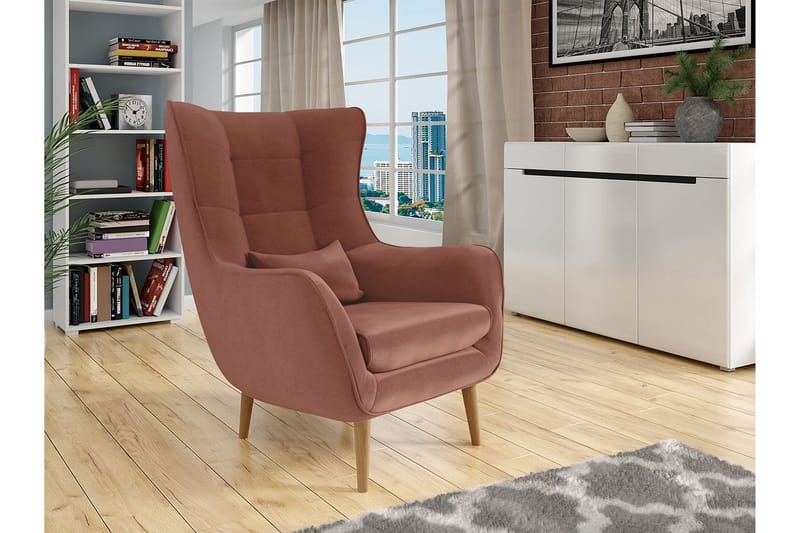 Fåtölj - Rosa - Möbler - Stolar & fåtöljer - Fåtölj